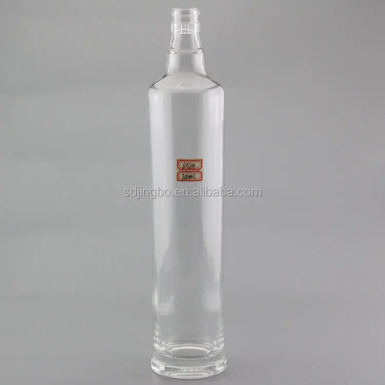 The Export Small Liquor Bottle Empty Liquor Bottle Weights White Glass