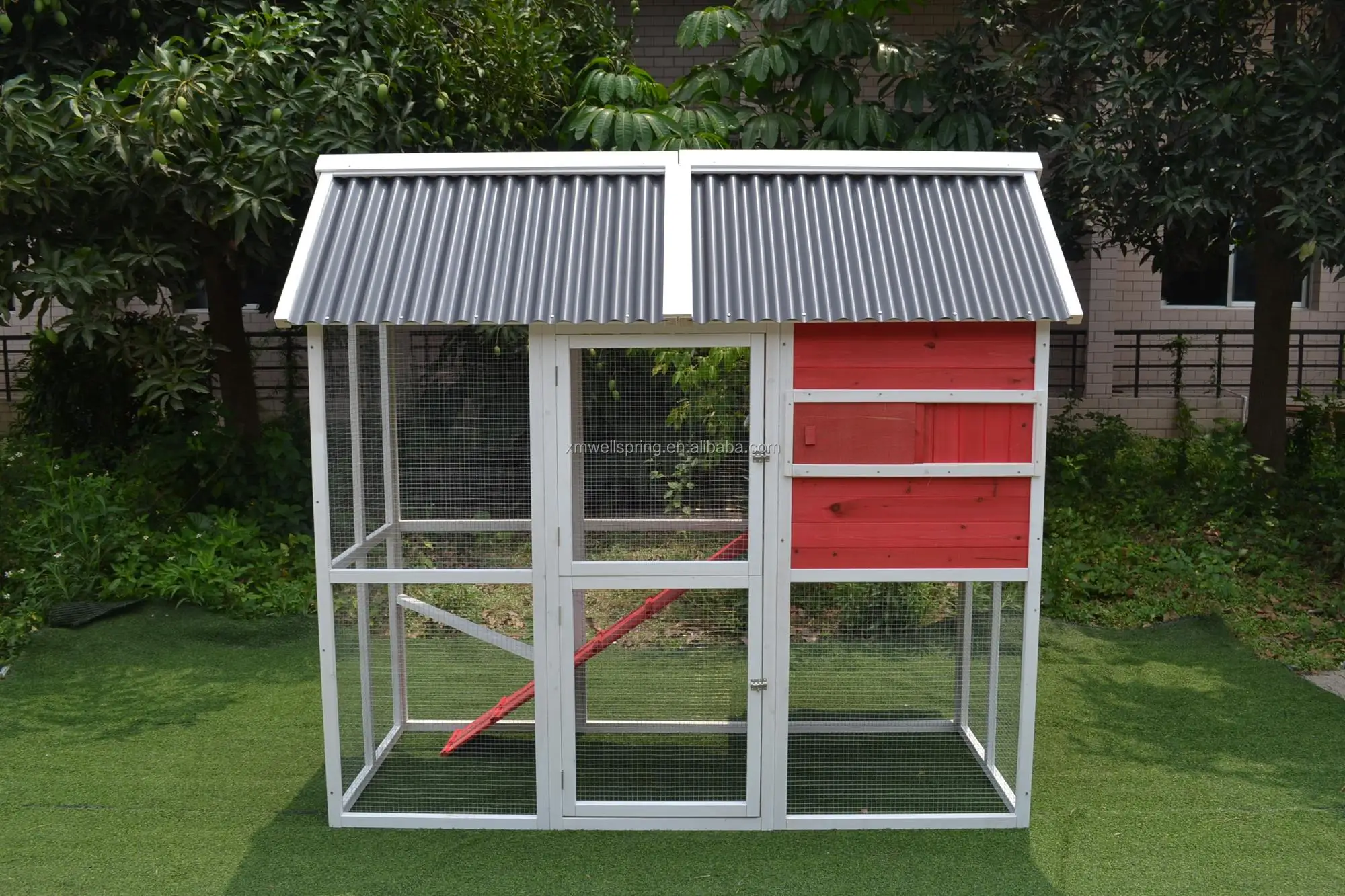 Wooden Plastic Roof Chicken Coop Buy Egg Laying Chicken Coop Hotsale