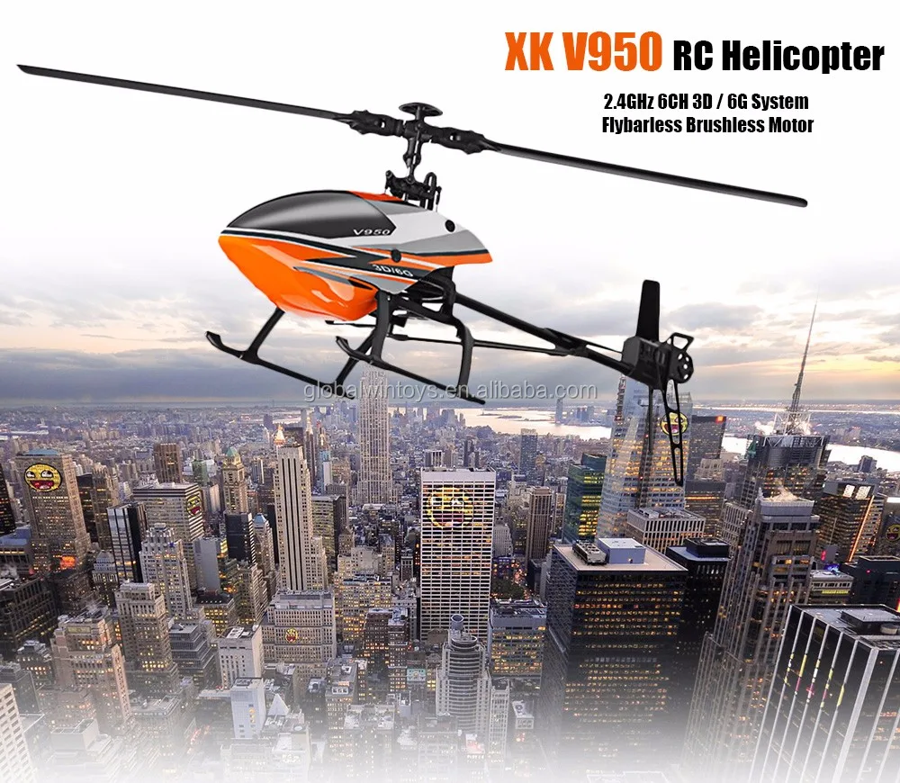 WLtoys V950 rc helicopter 6ch 2.4G 3D brushless motor RTF remote control toys for kids.jpg