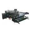 Wholesale price large roller type oil drum sublimation transfer printing rotary print machine for fabric heat press