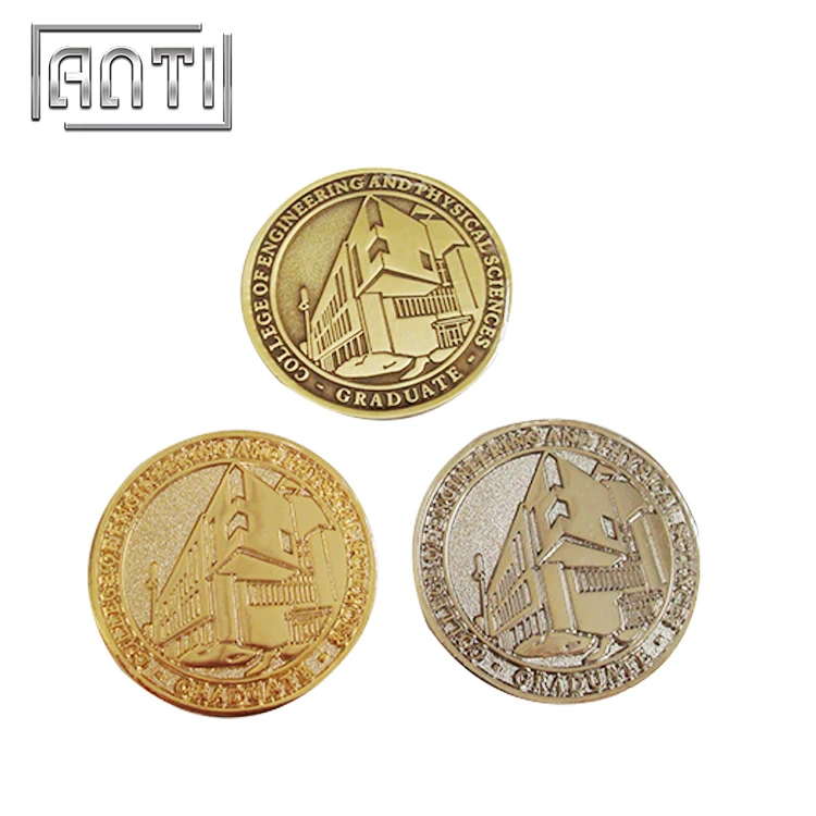 2019 Custom Make Your Own Gold Printed Plated Coin Buy Custom Printed