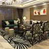 Custom Villa Design Delicate High Glossy Durable Sofa Set,Luxurious Villa Sofa