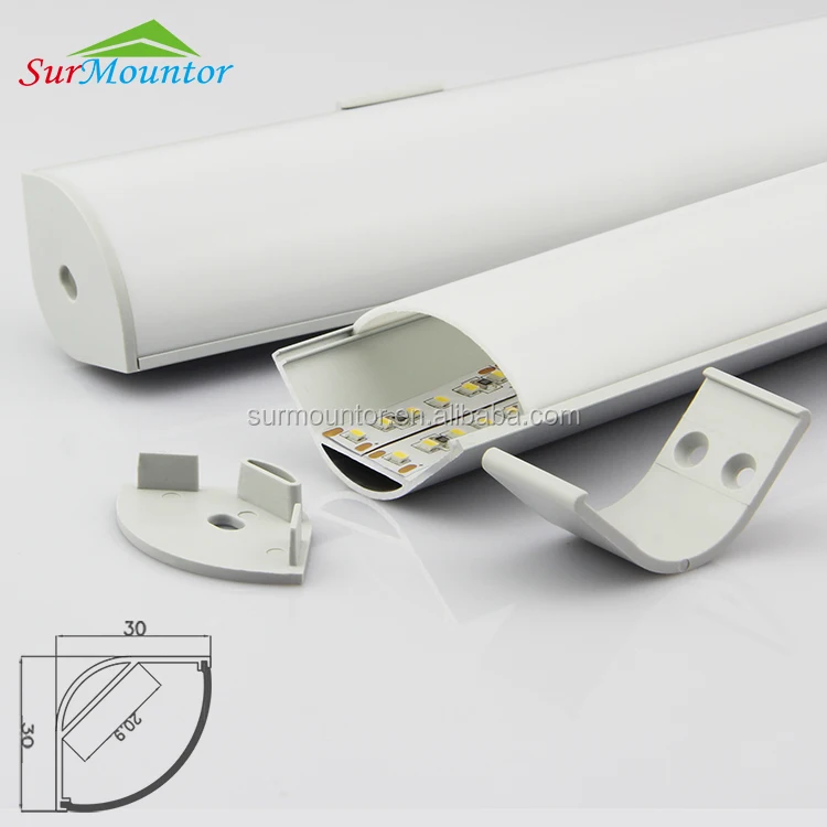 Corner Cove Aluminium LED Profile connectable linear light