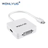 Mini DisplayPort to HDMI Adapter Mini DP(Thunderbolt) to HDMI Converter Gold-Plated Cord Compatible for MacBook Pro