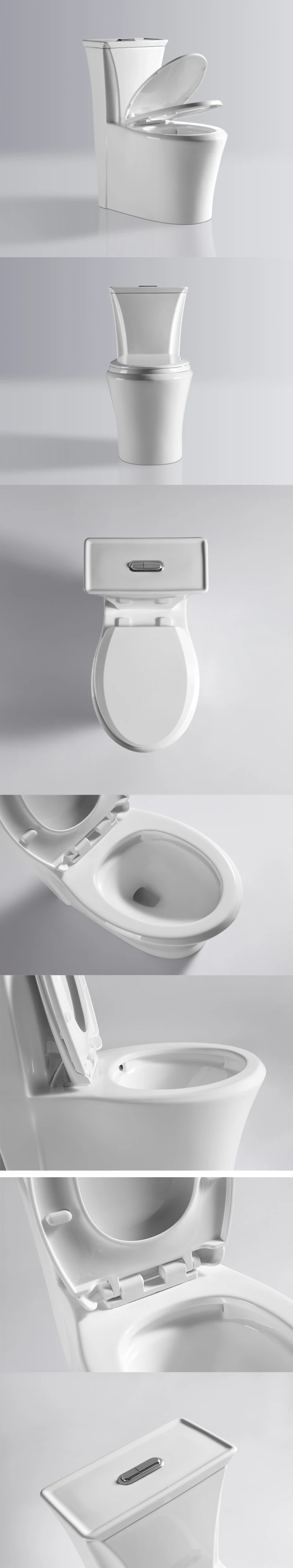 China factory sanitary ware ceramic elongated WC siphonic flushing white cheap bathroom new model toilet