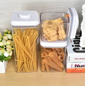 kitchen food pasta cereal grain bean rice storage container box