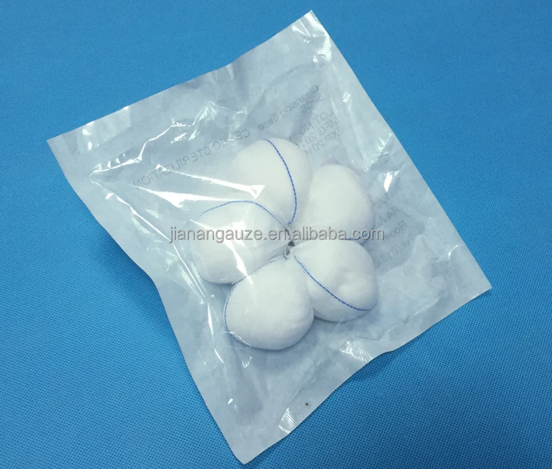 Absorbent X Ray Detectable Sterile Cotton Gauze Balls Buy Gauze Ball