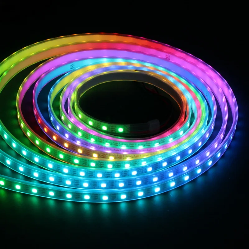 lowest price 30pcs lamps 10 pixel led strip 5050 with IC 2811