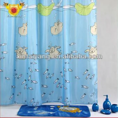 Flying Pig Shower Drapes Bathroom Shell Door Curtains Buy Shell
