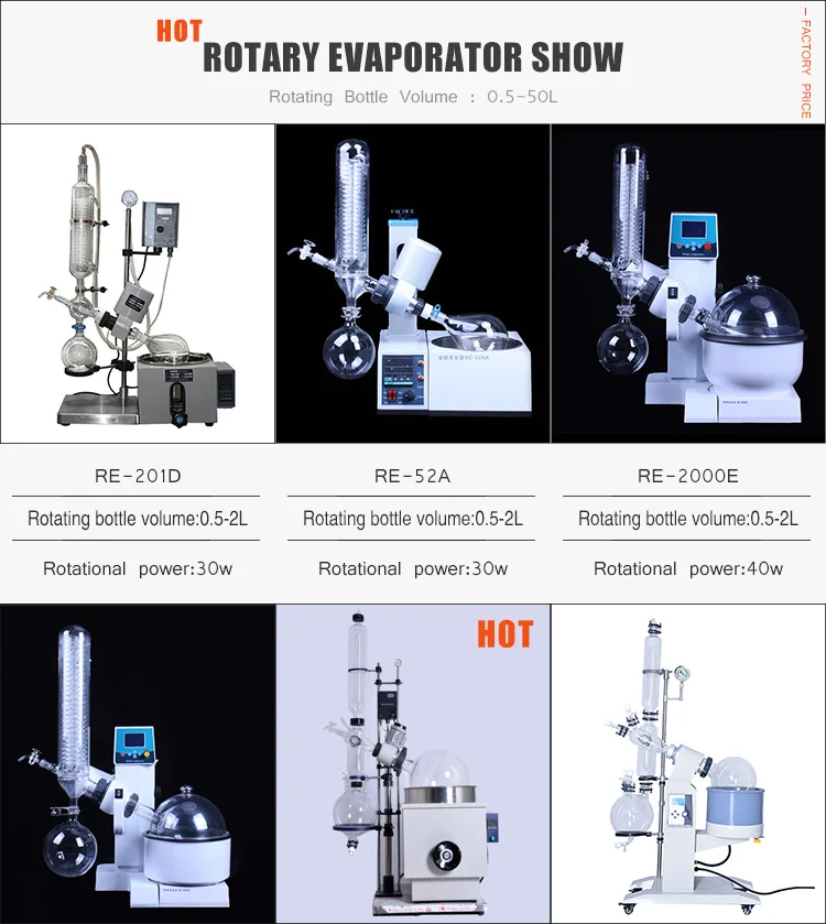 Laboratory Distillation Column Rotovapor Glass Distillation Apparatus