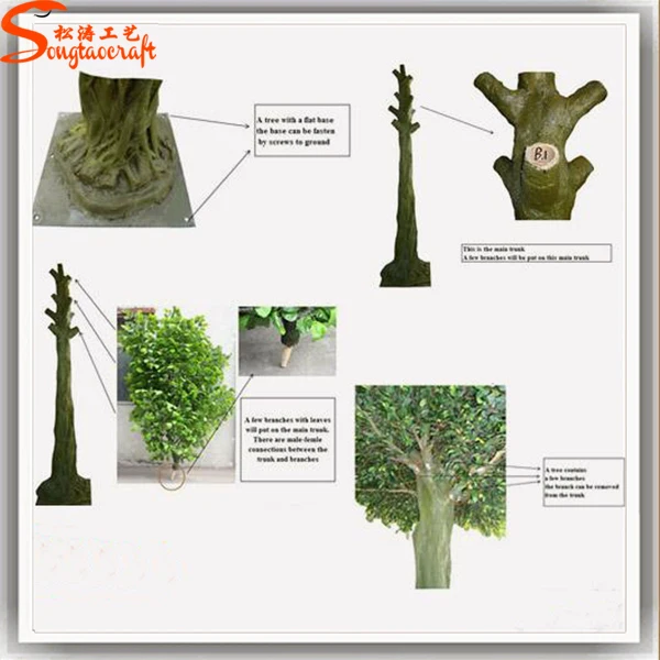 Professional Manufacturer Customized Indoor Large Artificial Decorative