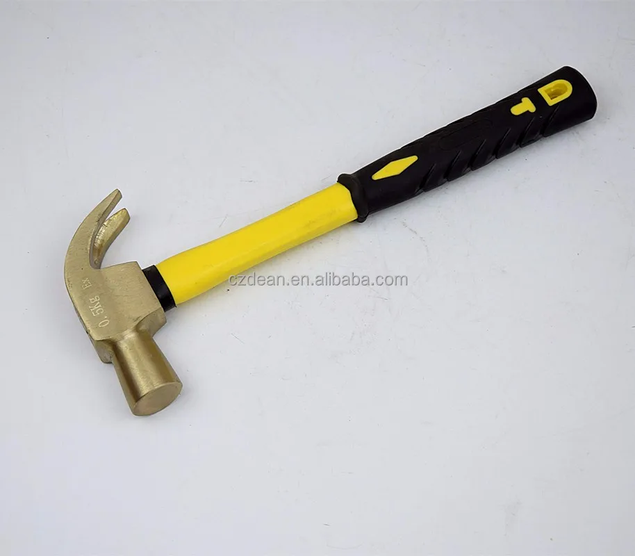 brass claw hammer