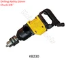 Heavy Duty Pneumatic Air Drill 16mm Drilling Ability Forward and Reverse Air Drill