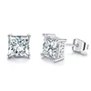 Best Brass Jewelry China Wholesale Small Business Support Fancy Square Earrings Studs EAC143