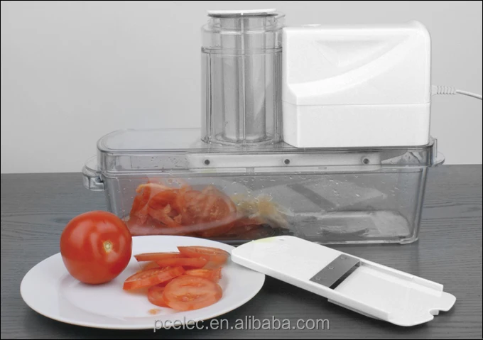 CooksEssentials Electric Mandoline Slicer & Dicer w 7 Blades — QVC