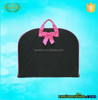 New Style Foldable Black Quilted Garment Bag New Style Foldable Black Quilted Garment Bag