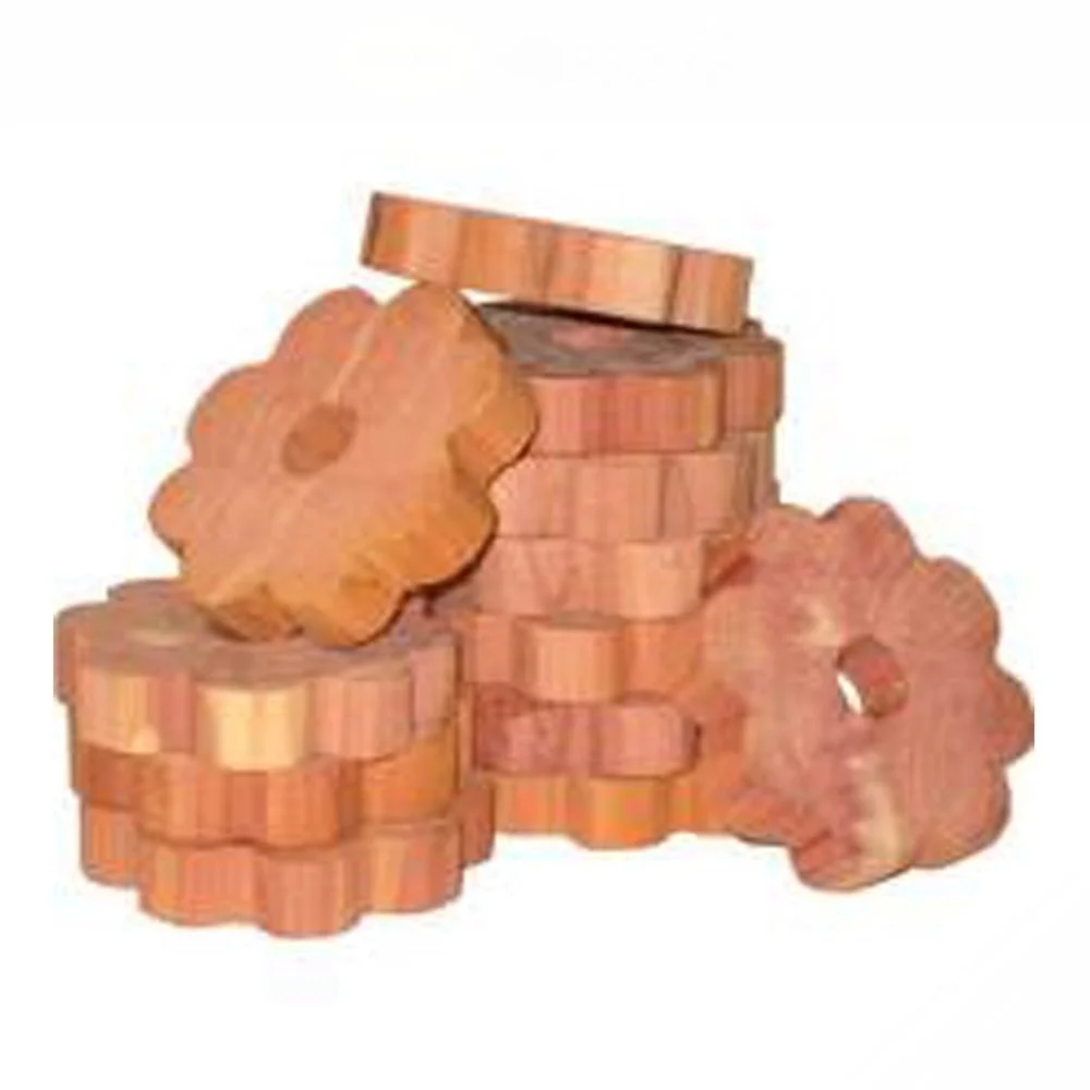 wooden round block