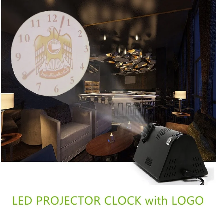 New Arrival Creative Innovative Decorative Led Projector Wall Clock