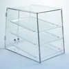 Food Grade Stack-able Modern Design Clear acrylic candy cube box food cabinet