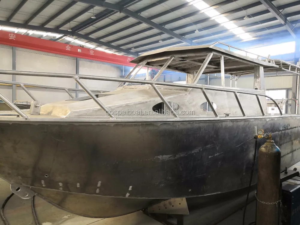 30ft Luxury Enclosed Cabin Aluminum Boat Poland Buy Aluminum Boat