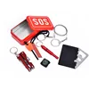 Best gifts Outdoor SOS Survival Tool Emergency Tool Kit with Compass whistle flashlight