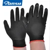 Hot Selling Cheap Thin PU Coated Work Gloves For Anti-Static With Kitted Wrist