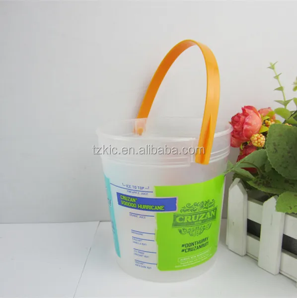 14oz Plastic Mini Donut Bucket With Handle Buy Mini Donut Bucket With