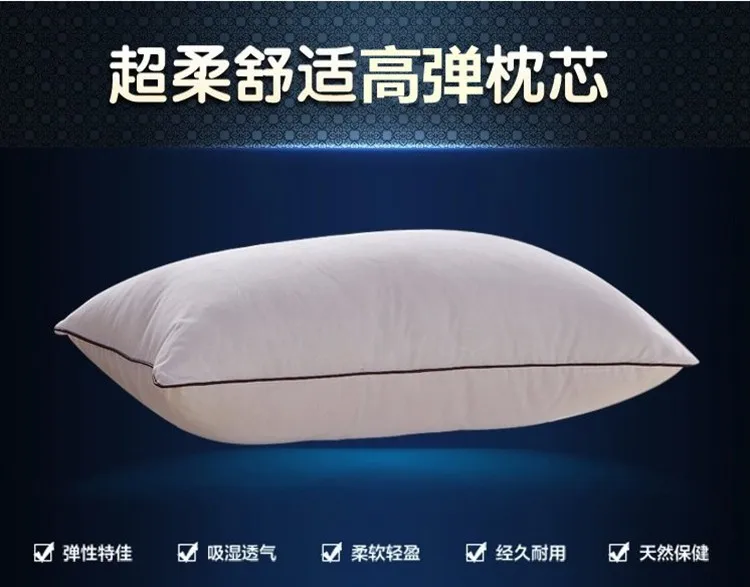 Hotel Duck Feather & Down Neck Pillows 3 Chambers Pillows 3 Layers Down