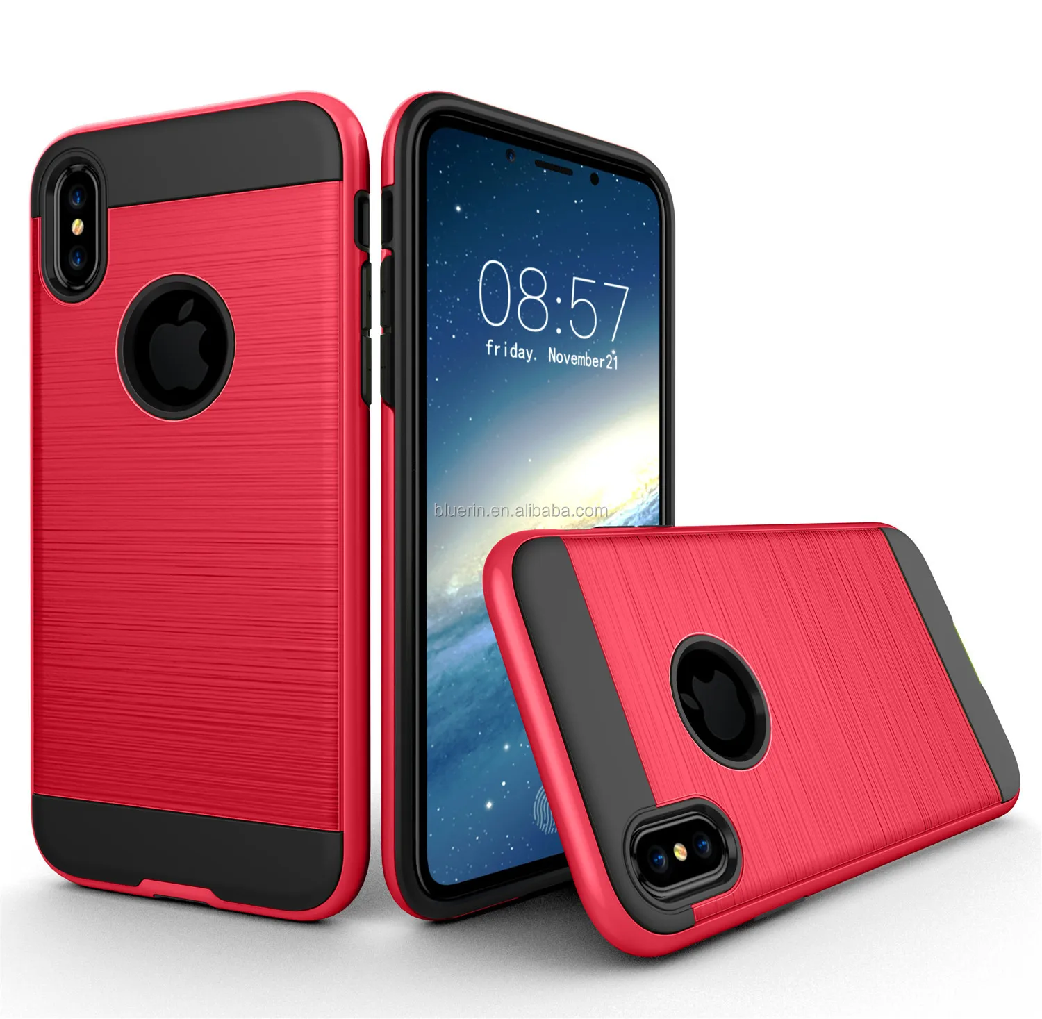 Rugged Phone Case For Iphone X Shockproof Hard Cellphone Skins Cover