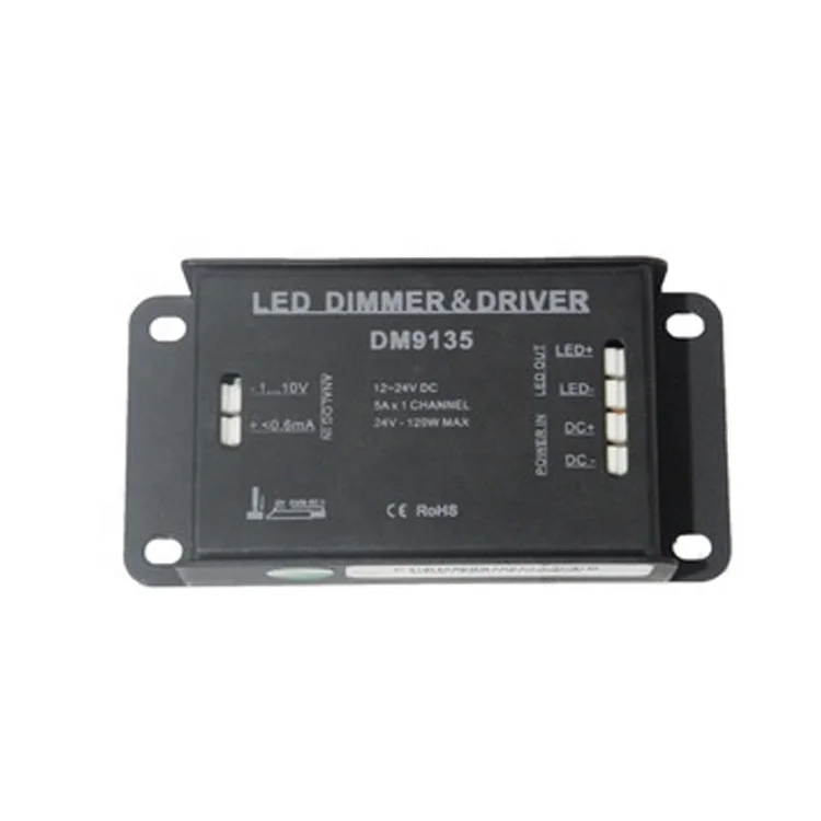 12V 24V DC 0-10V Low Voltage Dimmer for LED Lights