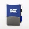 High quality pu cover calculator notepad with pen