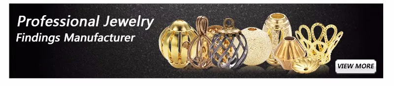 Gold Plated Brass Filigree Beads Wholesale Bracelet Beads