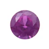 Factory Price 3# Rose Color Round Brilliant Cut Ruby Wonderful Synthetic Diamond For Corundum Jewelry