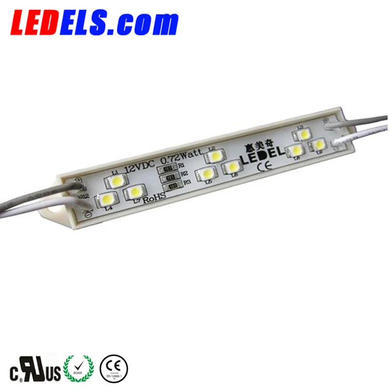 Waterproof led module 3528 12v dc 0.72watt for marquee lighting modulos led para letras corporeas