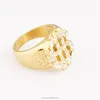 Yiwu Aceon Stainless Steel Casting Crystal Promotional Dollar Sign Ring