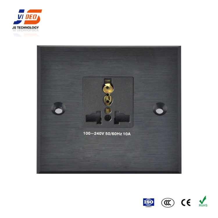 Jswp102 220v International Electrical Power Board Rj45 Rj11 Usb Wall