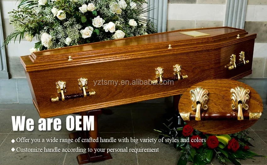 wholesale chinese quality plastic coffin casket flower