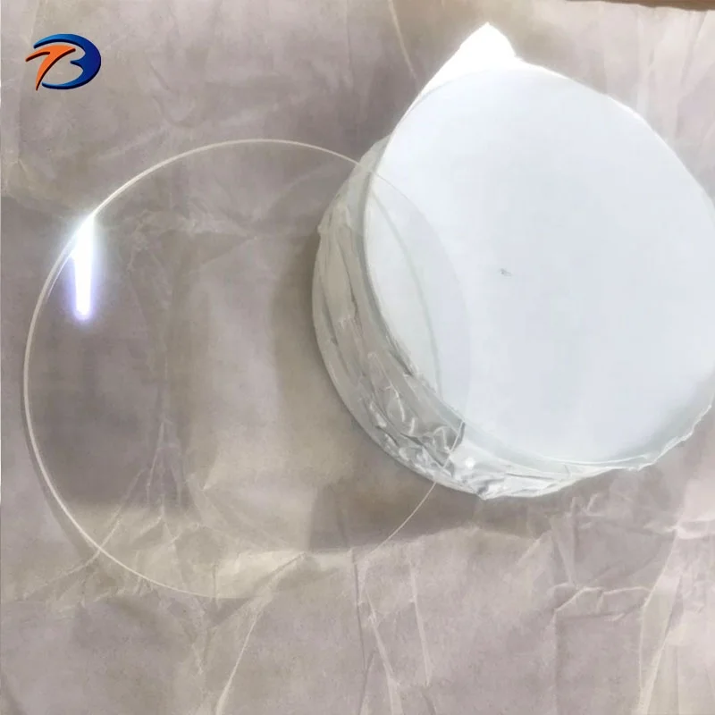YBT sapphire circular flat optical plate glass window prices