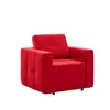 Colorful multi function single sofa two seat sofa cum bed folding