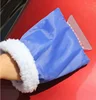 Waterproof window scraper Vehicle Mitt - 2-Pack Premium Quality Blue Waterproof Ice Scraper Glove