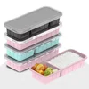 Disposable biodegradable custom packaging bento plastic take away food containers
