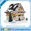 Manufacturers Supply Resin Christmas LED lamp House Church Decoration Handicrafts