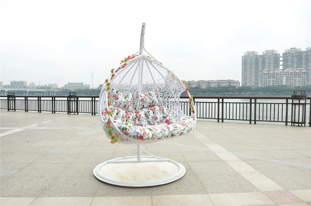 Silla colgante barato silla columpio colgante de hierro de acero Base