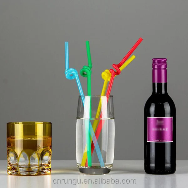 Buy Wholesale China Crazy Straws Plastic Straws Funky Glasses