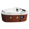 HS-B3358M computer controlled massage bath triangle hot tub spa tub
