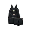 Waterproof Durable Oxford Big Capacity Leisure Joker Backpack In Black With Coin Purse