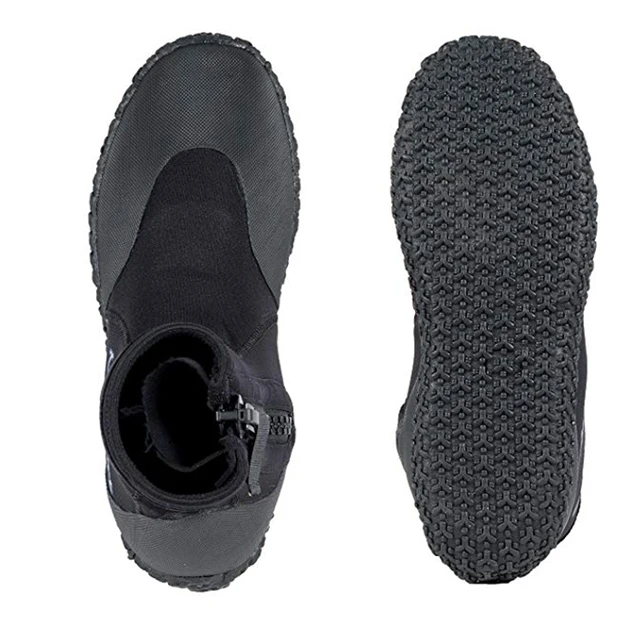 Premium neoprene wetsuit boots outdoor shoes neoprene beach shoes for boat, lake, mud, kayak and more F11-NWS1012