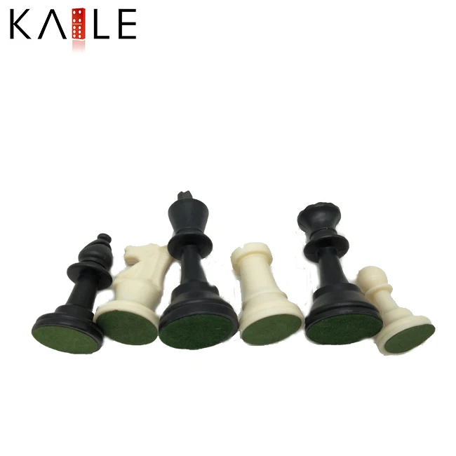 Wholesale Large Plastic Chess Set Top Quality 97mm King Height Chess 