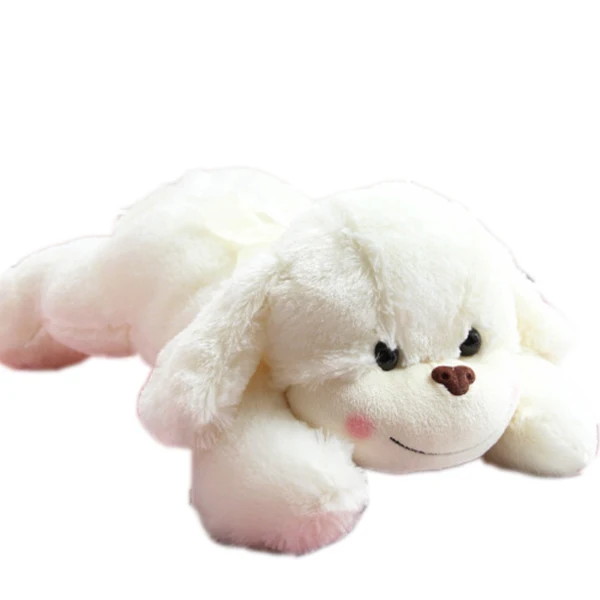 peluche perro blanco