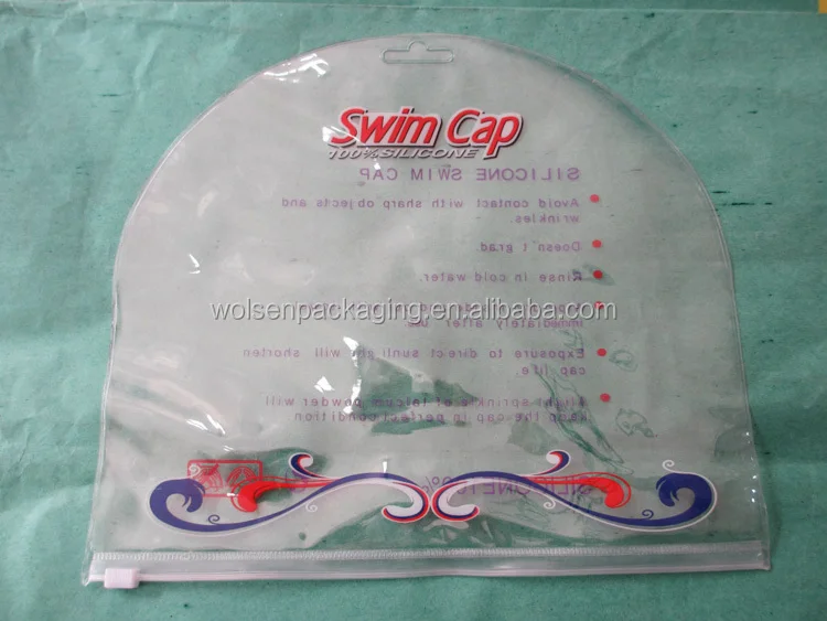 clear swim cap